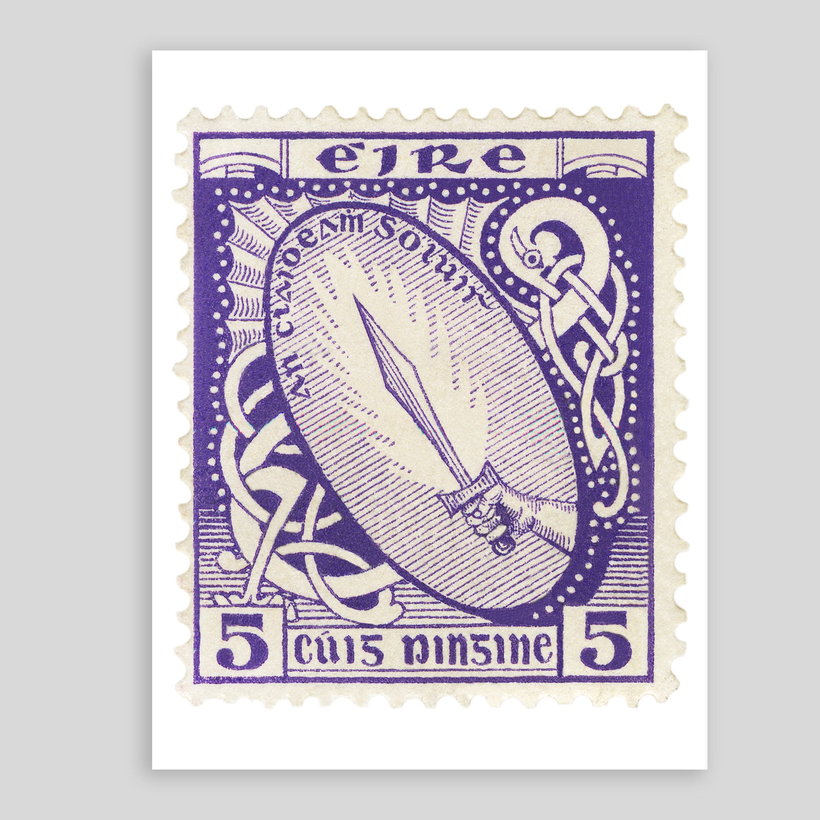 Ireland Sword Fine Art Print