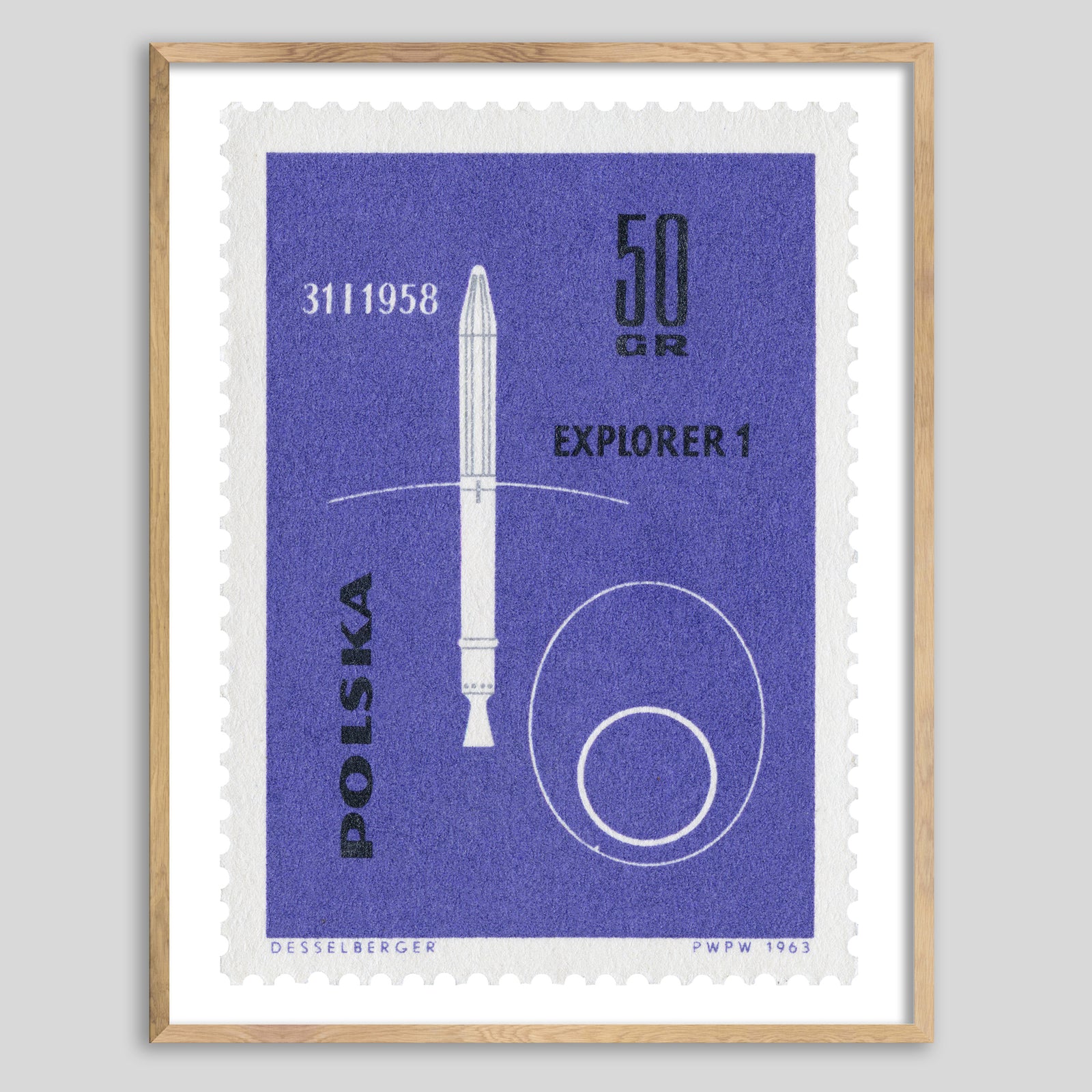 Poland Explorer 1 Framed Print