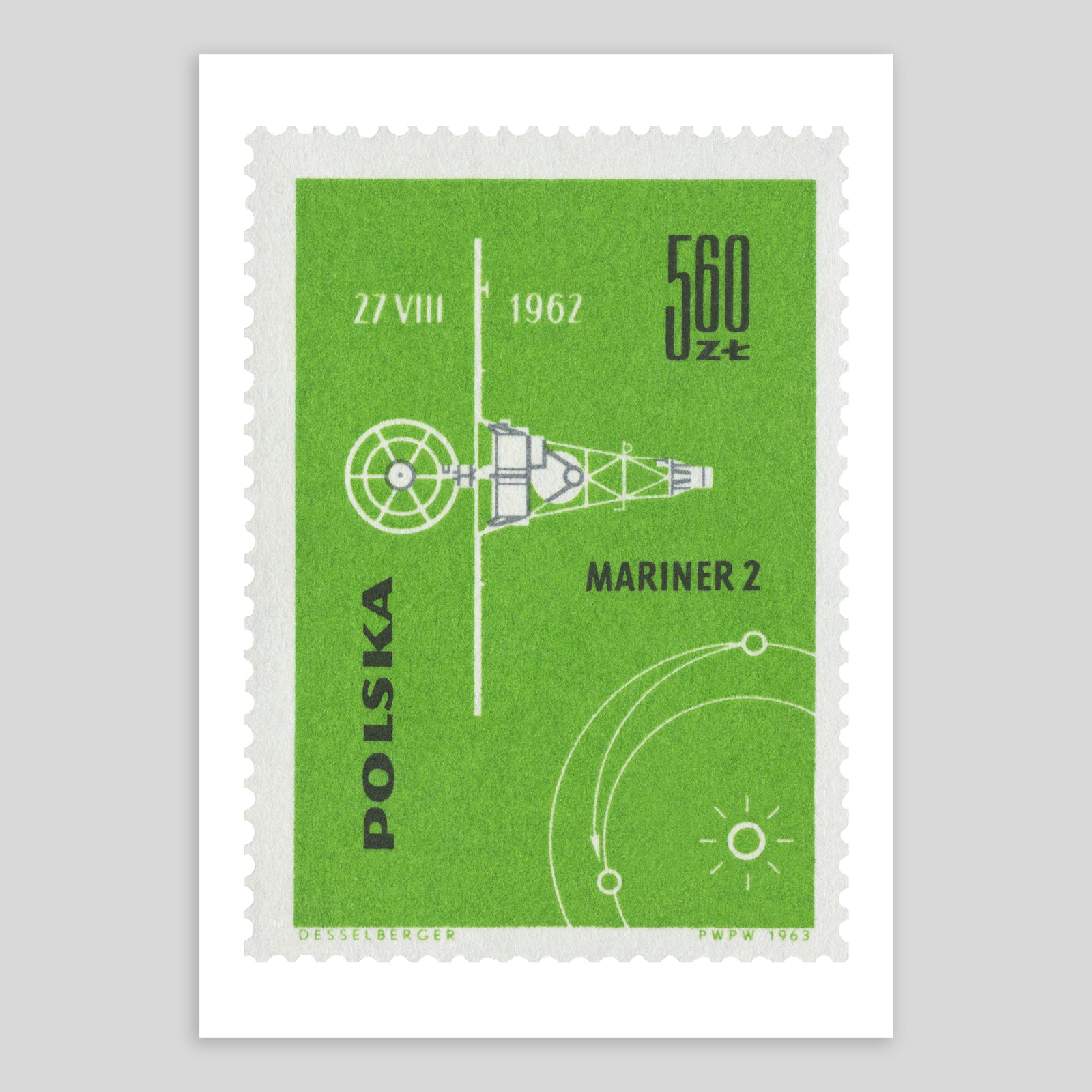 Poland Mariner 2 Fine Art Print