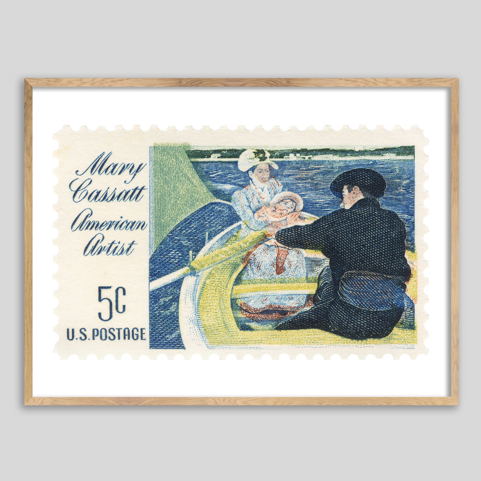 USA Mary Cassatt Framed Print