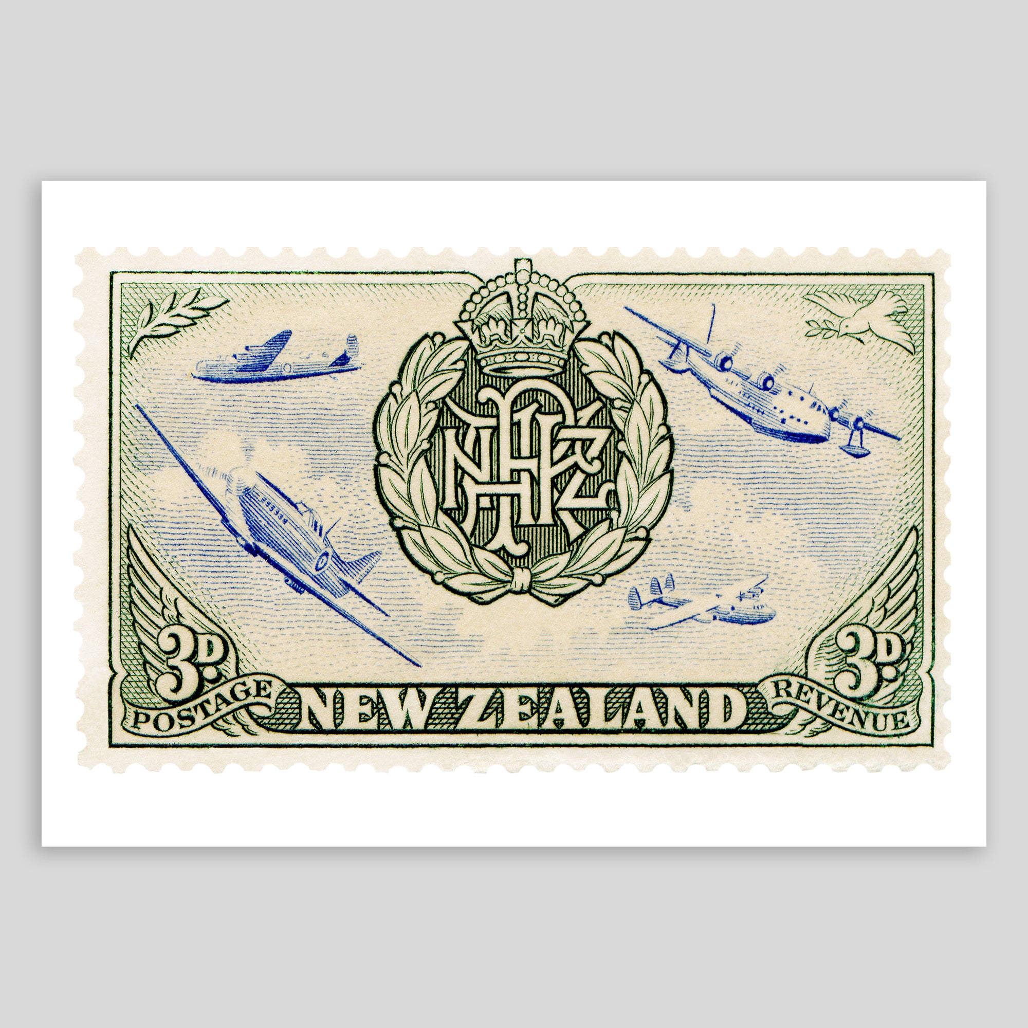 New Zealand Aviation Fine Art Print