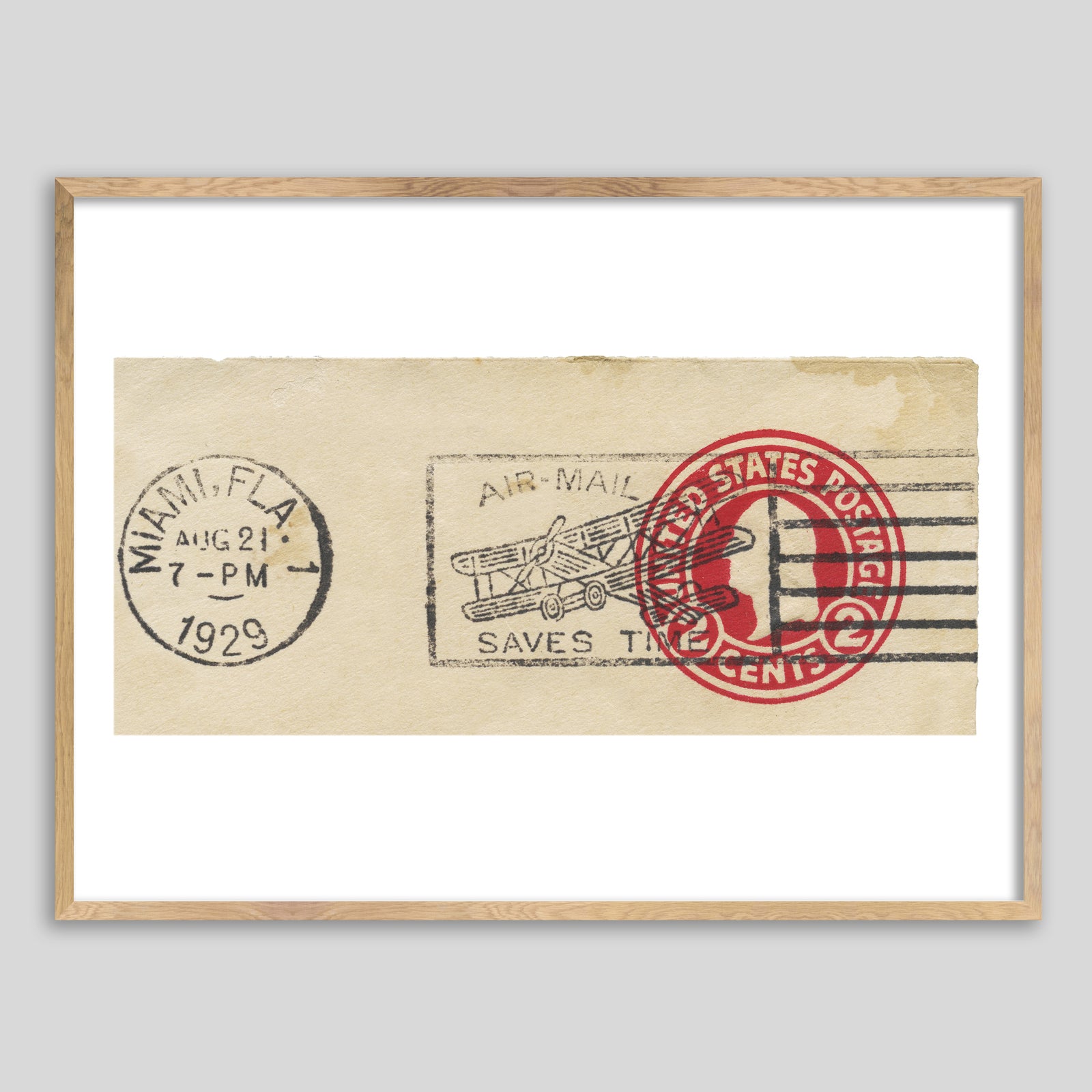 USA Airmail 1929 Framed Print