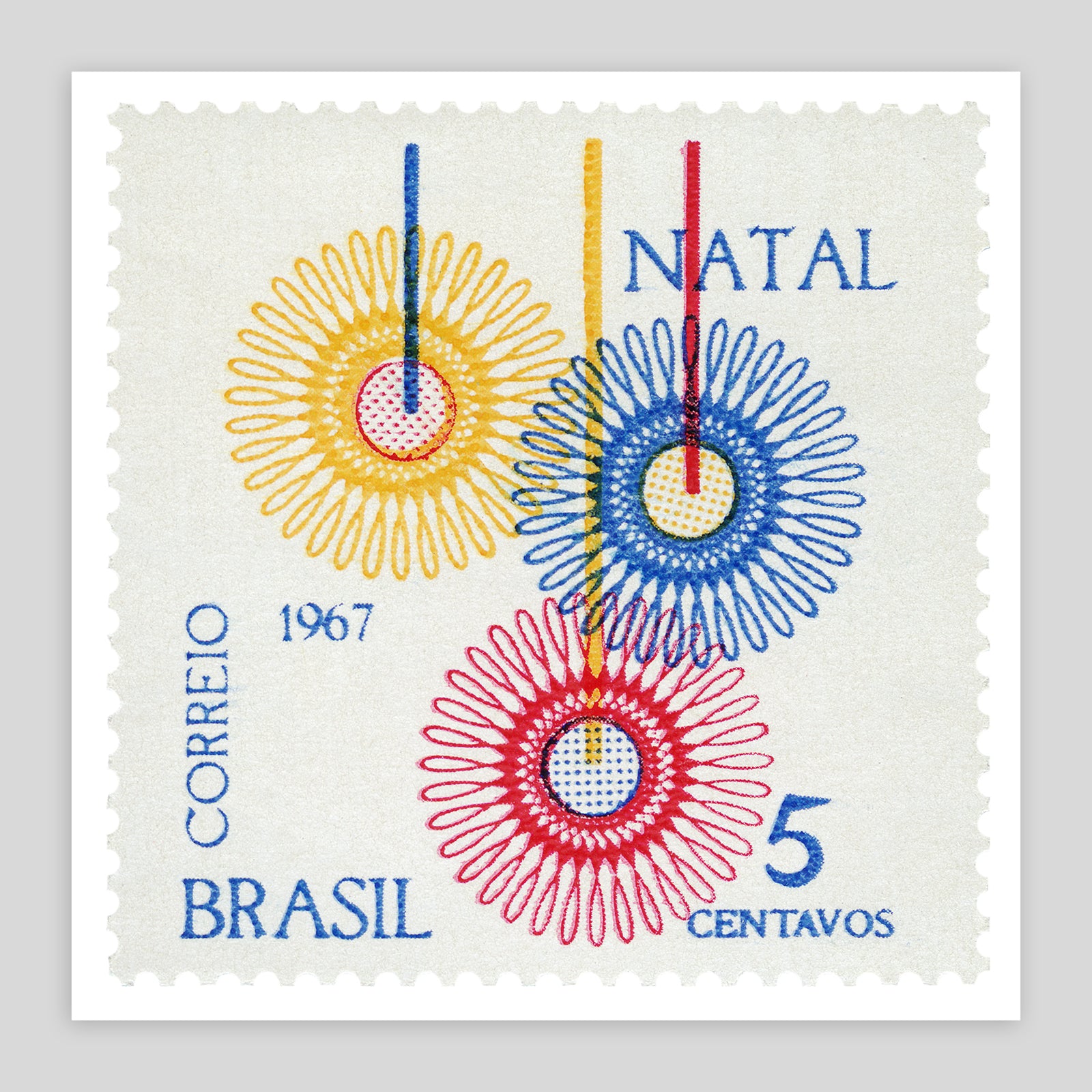Brazil Natal 1967 Fine Art Print
