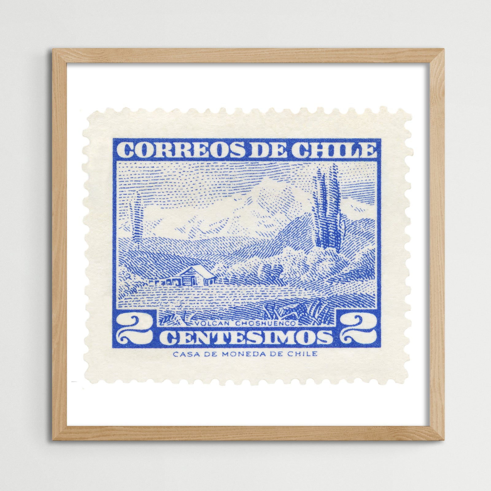 Chile Choshuenco Volcano Framed Print