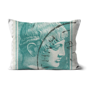 Greece Classical Youth (Postmarked) Cushion