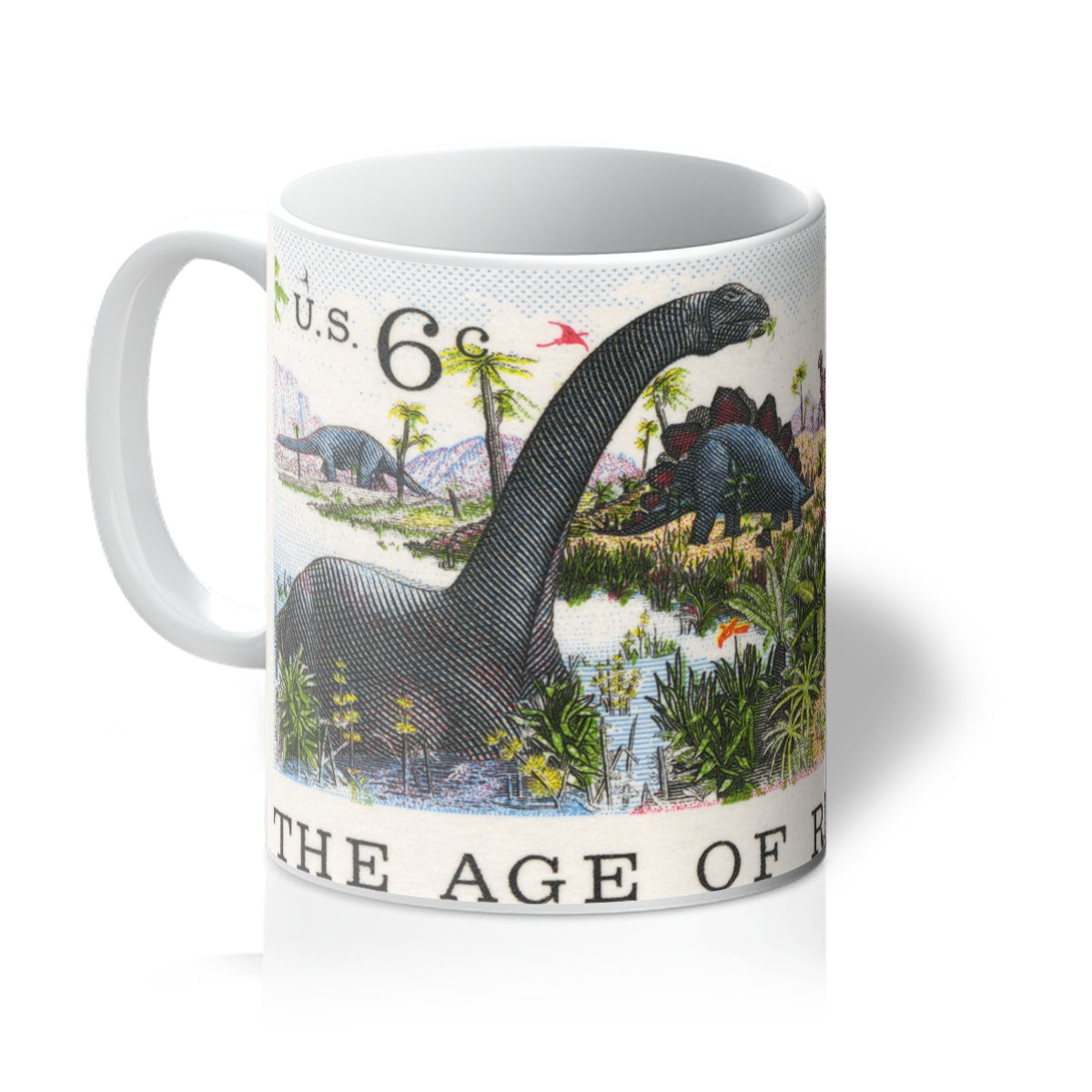 USA The Age of Reptiles Mug