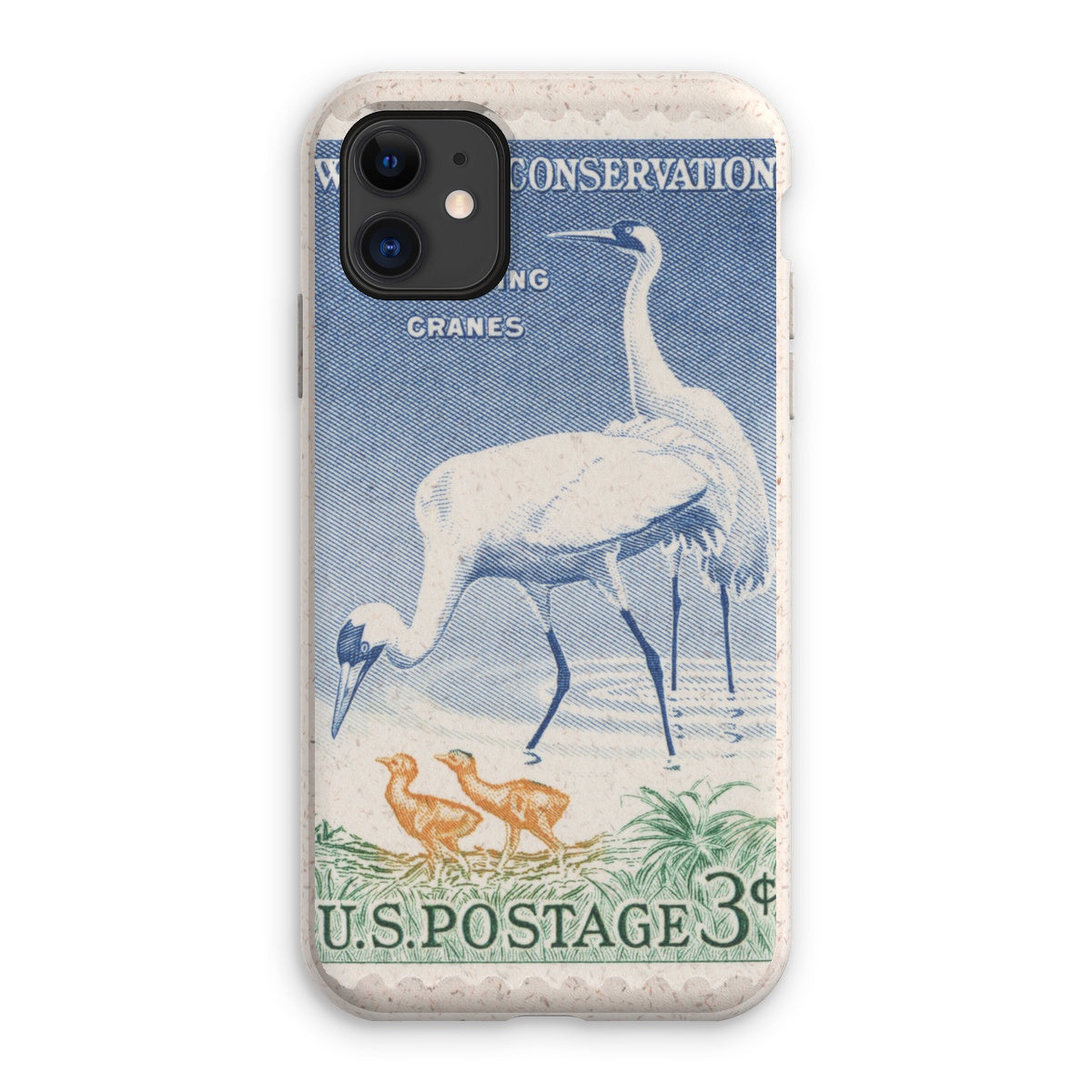 USA Whooping Cranes Eco Phone Case