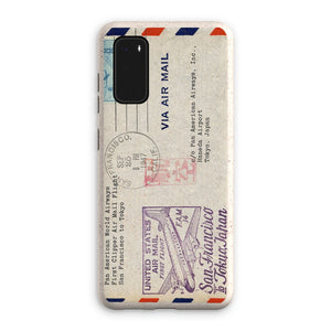 USA Airmail San Fransisco to Tokyo 1947 Eco Phone Case