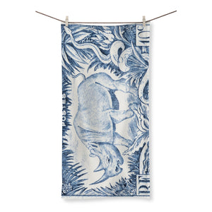 Afrique Equatoriale Francaise Rhino Towel