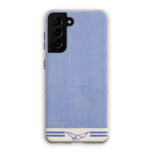 Blue Line with Dove Pattern Eco Phone Case