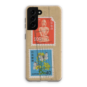 Japan Buddha and Butterflies Eco Phone Case