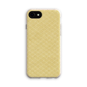 Yellow Diamond Pattern Eco Phone Case