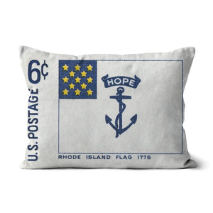 USA Rhode Island Flag 1775 Cushion