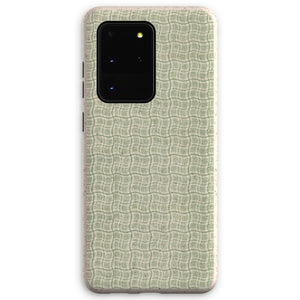 Wavy Green Box Pattern Eco Phone Case