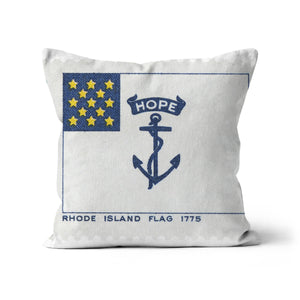 USA Rhode Island Flag 1775 Cushion