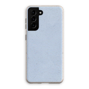 Blue Hexagon Pattern Eco Phone Case