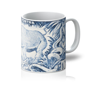 Afrique Equatoriale Francaise Rhino Mug