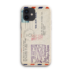 USA Airmail San Fransisco to Tokyo 1947 Eco Phone Case