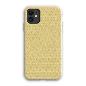 Yellow Diamond Pattern Eco Phone Case