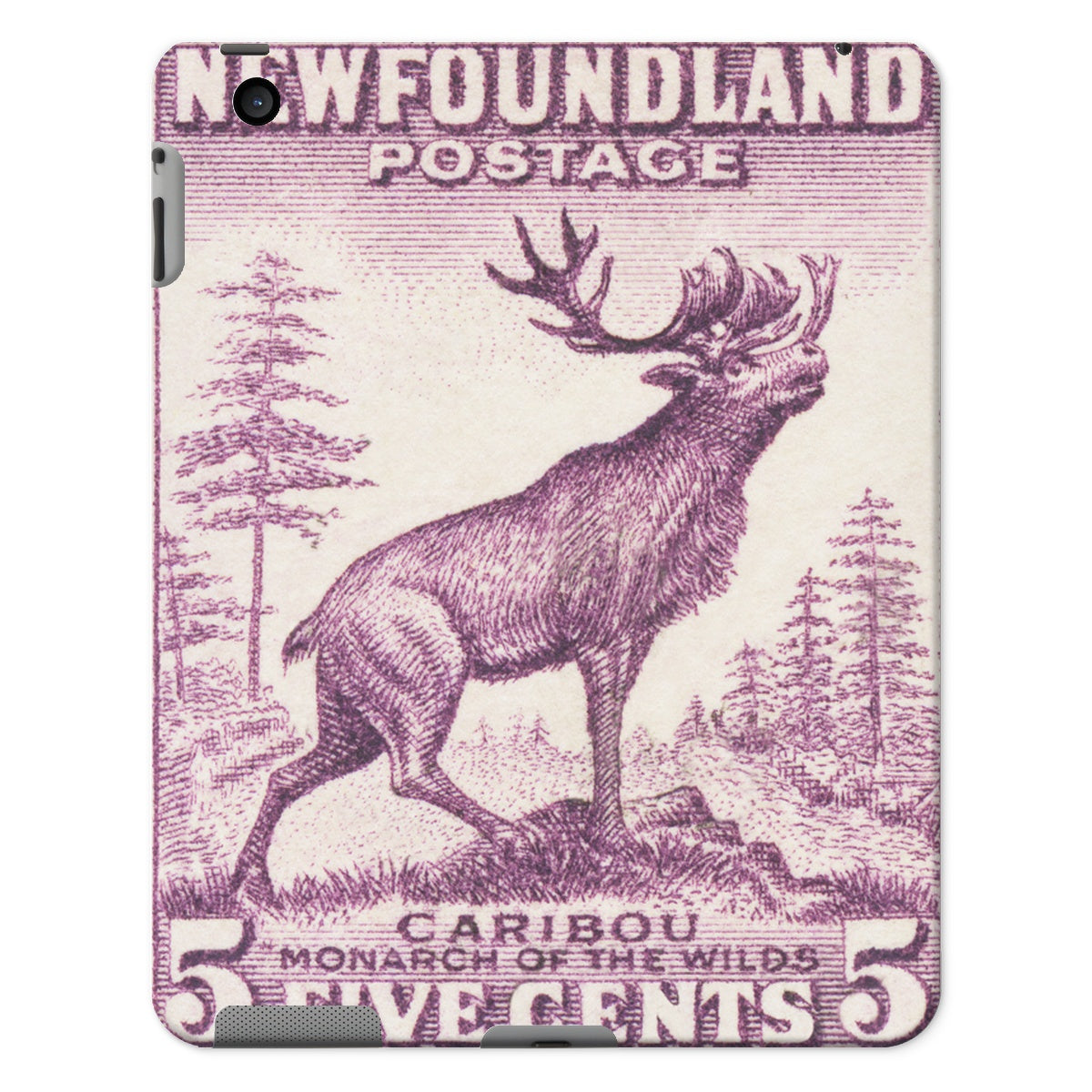 Newfoundland Caribou Tablet Cases