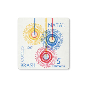 Brazil Natal 1967 Coaster