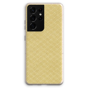 Yellow Diamond Pattern Eco Phone Case