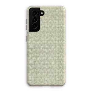 Wavy Green Box Pattern Eco Phone Case